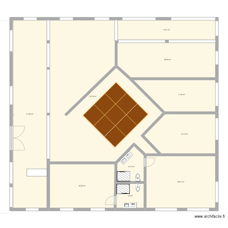 fichouli 1.1. Plan de 0 pièce et 0 m2