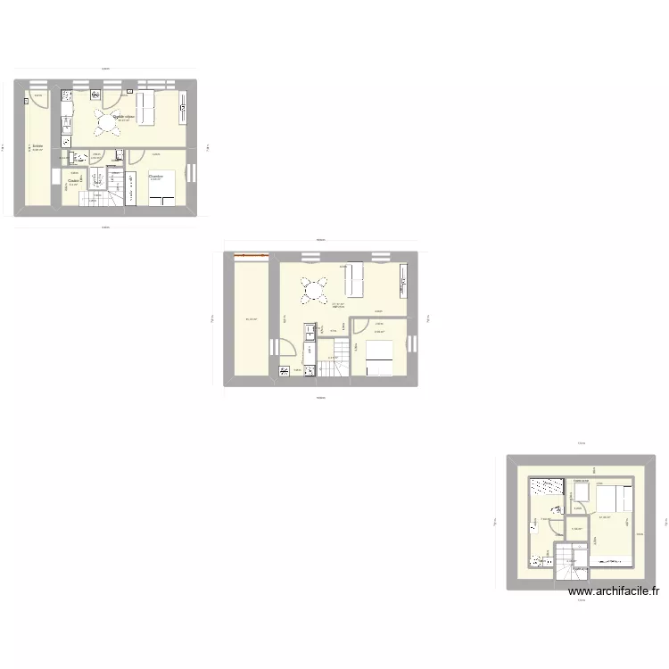 ledeuil. Plan de 