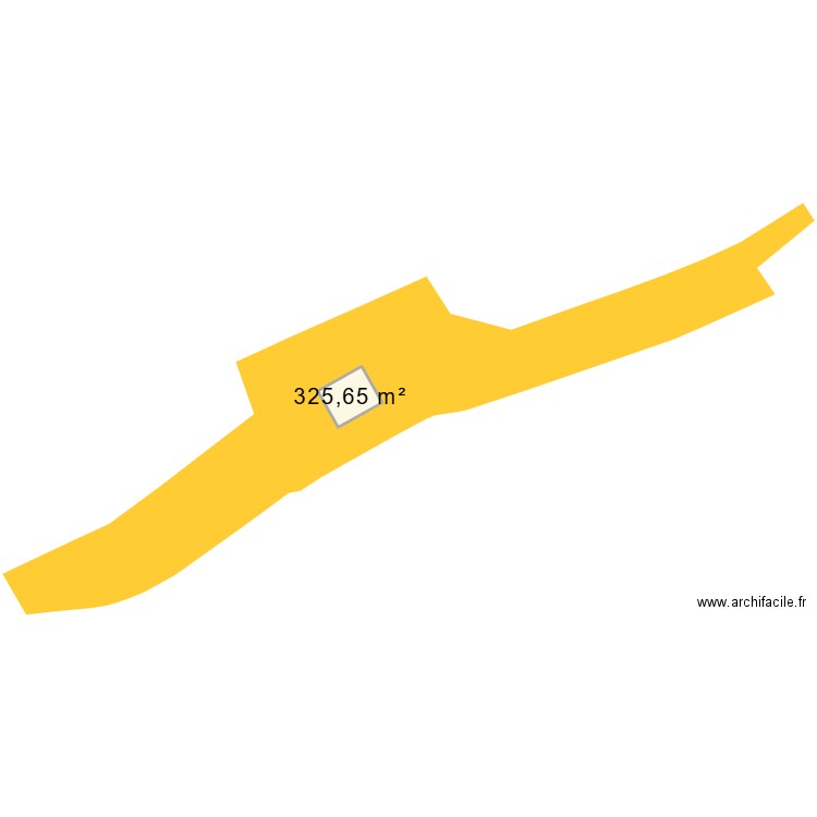 Ferme du somail cadastre. Plan de 1 pièce et 326 m2