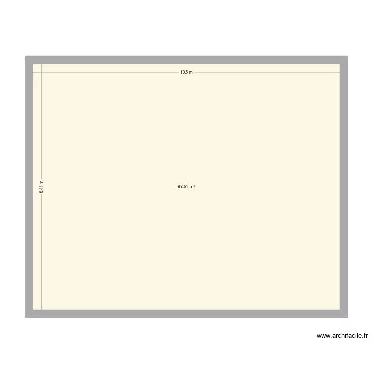 Etage. Plan de 0 pièce et 0 m2