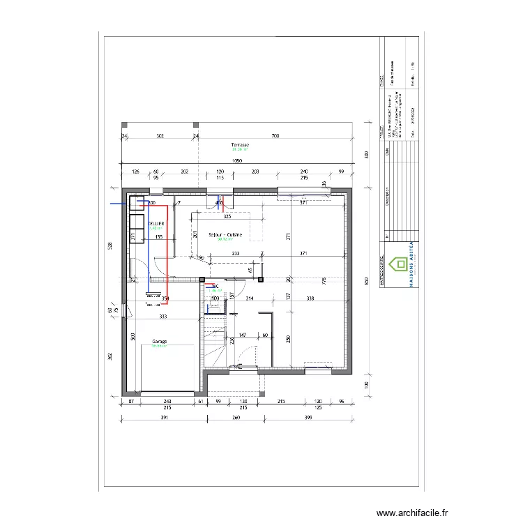 BELMADHI RDC HYDRAULIQUE. Plan de 