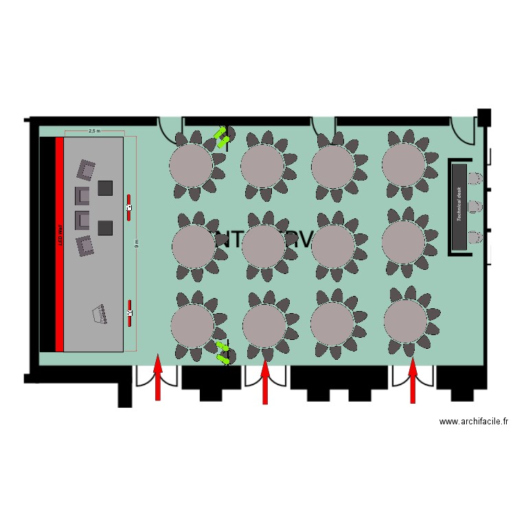 implantation Lizzie Mandarin 2025 v3. Plan de 0 pièce et 0 m2