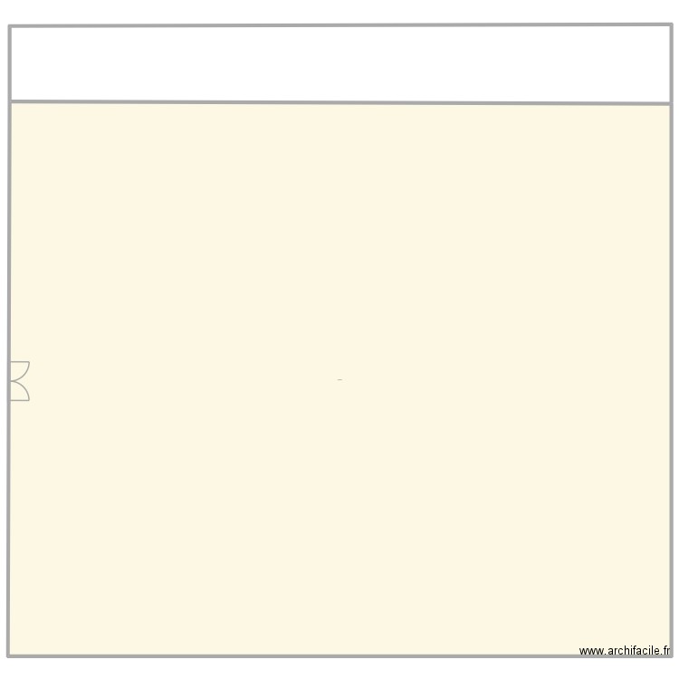 exo magasin. Plan de 1 pièce et 1805 m2