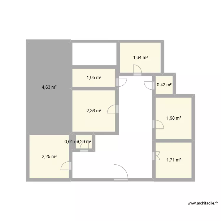 plan de dossier de vente. Plan de 10 et 16 m² plan de dossier de vente. Plan de 10 et 16 m²