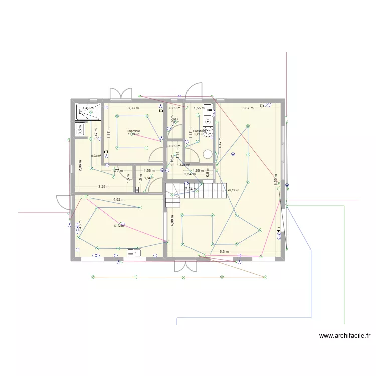 vrai plan jp caroline. Plan de 