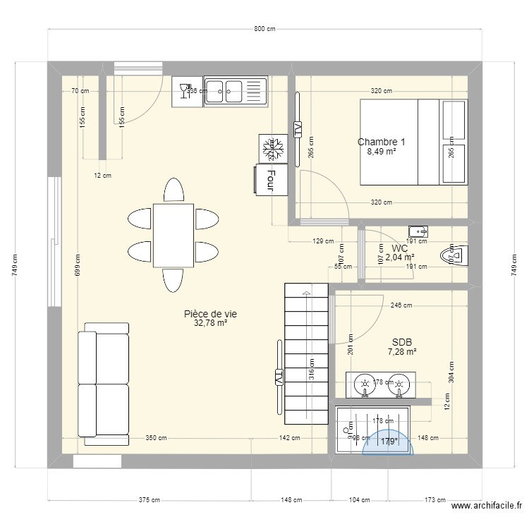 Plan dépendance 08/11. Plan de 0 pièce et 0 m2