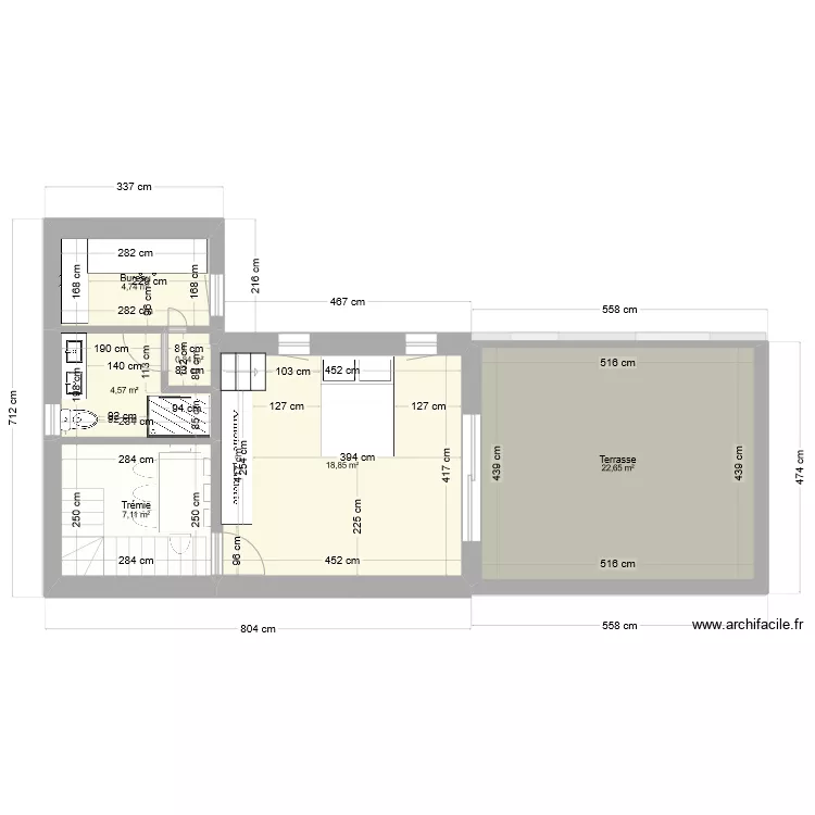 essai nif naf barnab&eacute; conserv&eacute; V6. Plan de 