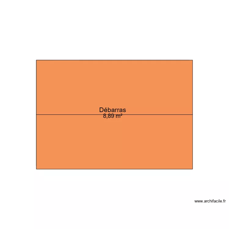 cabane. Plan de 1 et 9 m² cabane. Plan de 1 et 9 m²
