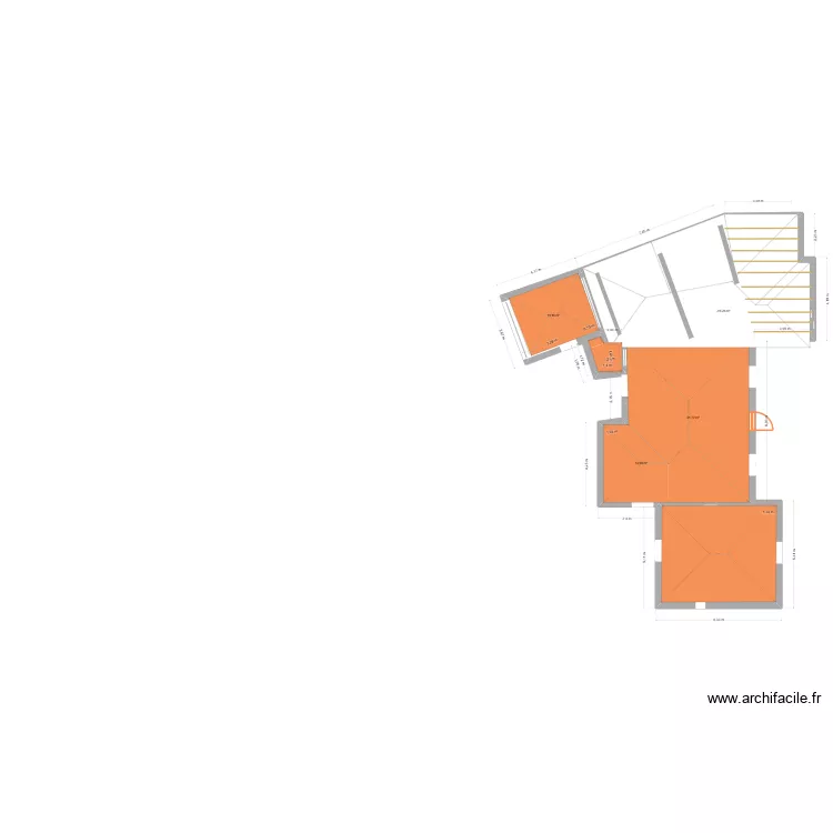 2D MAISON VERSION 1. Plan de 4 Pièces et 121 m² 2D MAISON VERSION 1. Plan de 4 Pièces et 121 m²