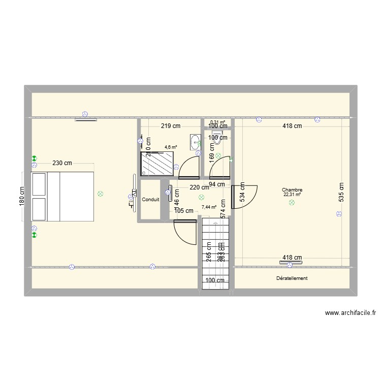 Prigent - Marecheau - Plans aménagement. Plan de 0 pièce et 0 m2