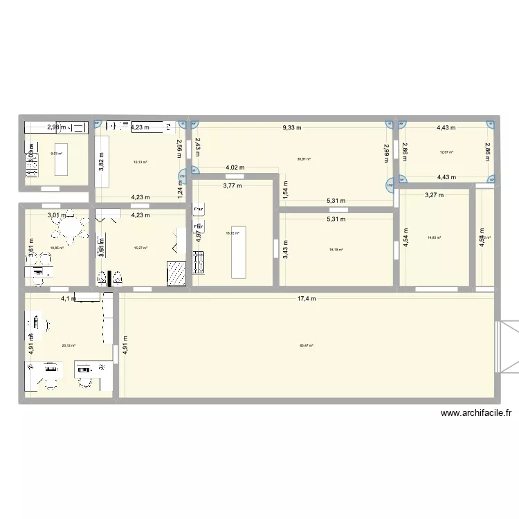 labo traiteur. Plan de labo traiteur. Plan de