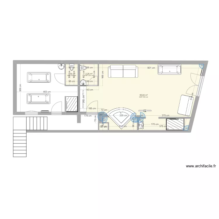 Mezzanine Vichy-1905. Plan de Mezzanine Vichy-1905. Plan de