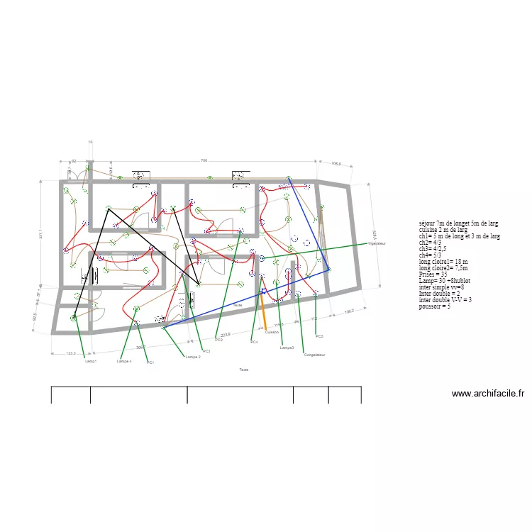 chiconi. Plan de chiconi. Plan de