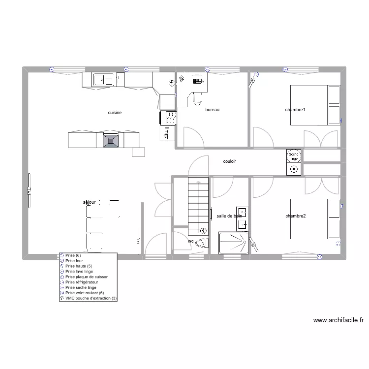 florian 1 Etage 1. Plan de 