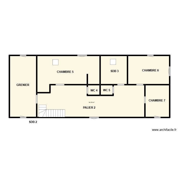 EL HOUARI 2. Plan de 0 pièce et 0 m2