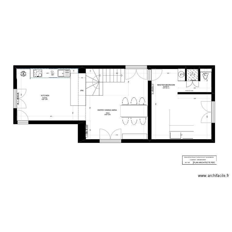 barbizon projet. Plan de 0 pièce et 0 m2