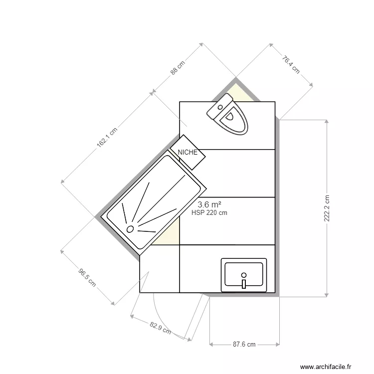 SDD 102 CALEPINAGE. Plan de 