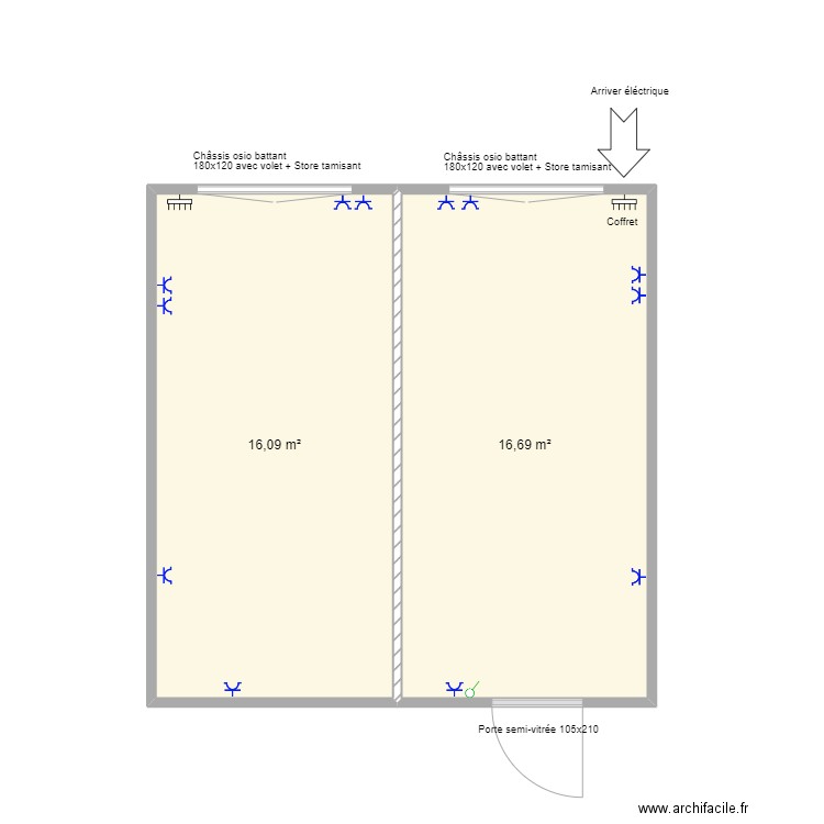 Plan Thy Marcinelle SA . Plan de 0 pièce et 0 m2