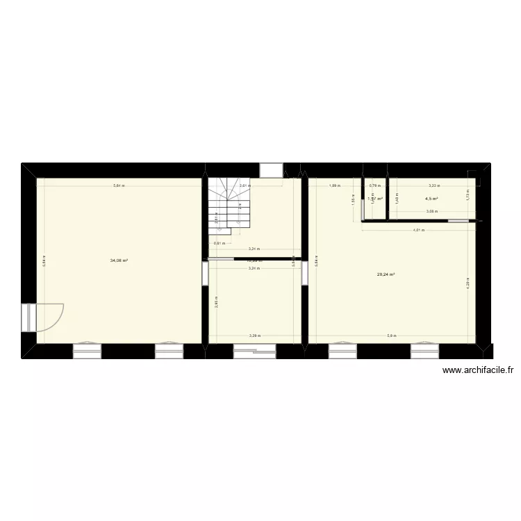 maison florence. Plan de 5 pièces et 87 m² maison florence. Plan de 5 pièces et 87 m²