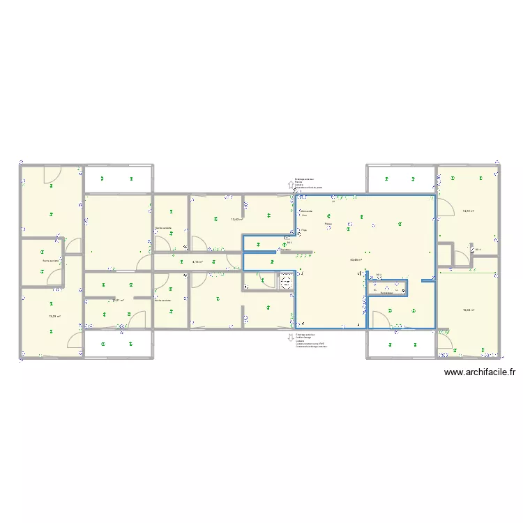 coustouge - elec. Plan de coustouge - elec. Plan de