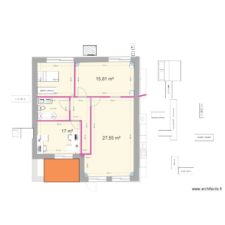 CARO NOVA 2. Plan de 0 pièce et 0 m2