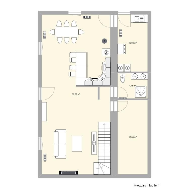 RDC3. Plan de 0 pièce et 0 m2