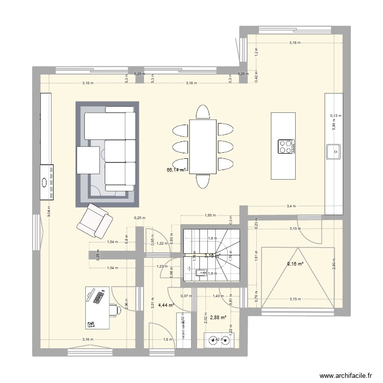 Maison Manon 2. Plan de 0 pièce et 0 m2