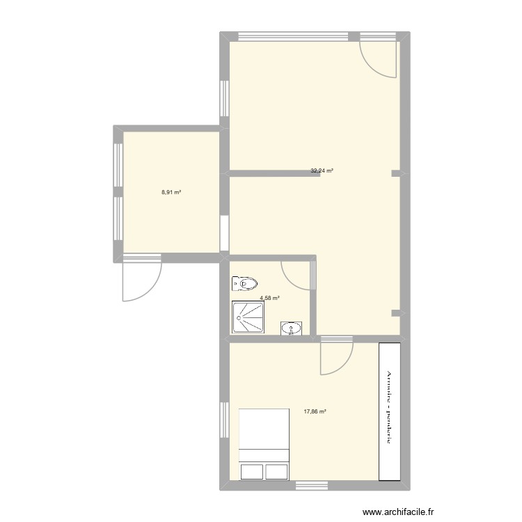garage 3. Plan de 0 pièce et 0 m2