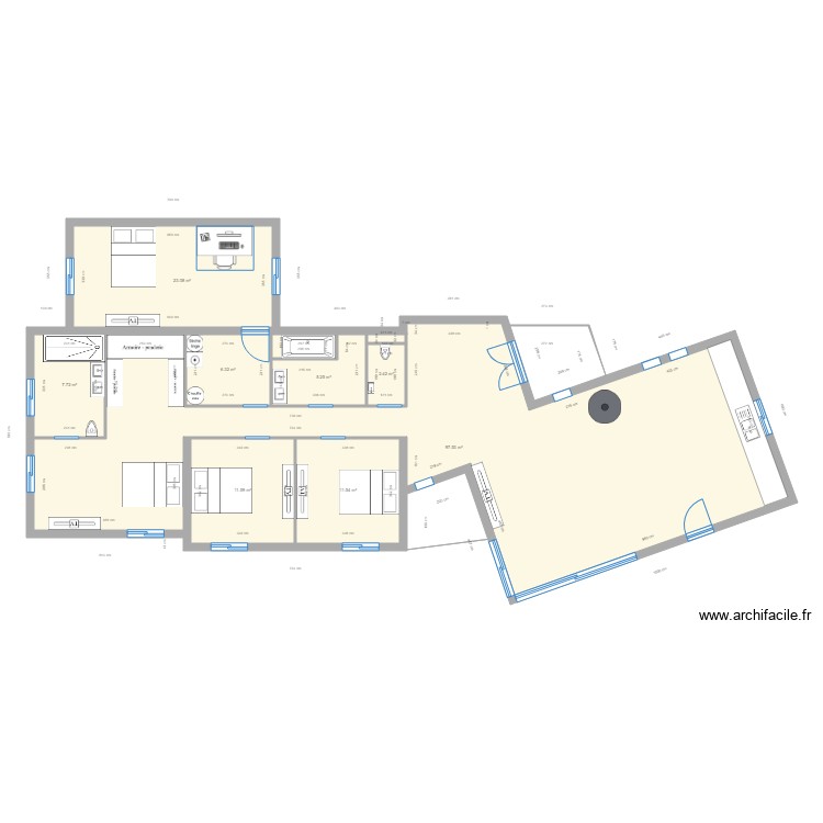 VILLEPASSANT. Plan de 0 pièce et 0 m2