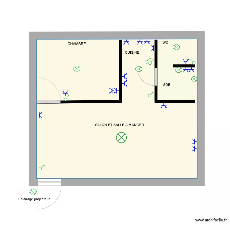 BUNGALOW. Plan de 