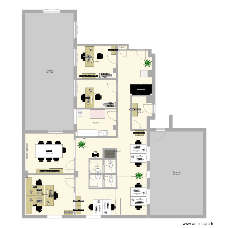 Ayala, 13 1º Izq. Propuesta 202407. Plan de 0 pièce et 0 m2
