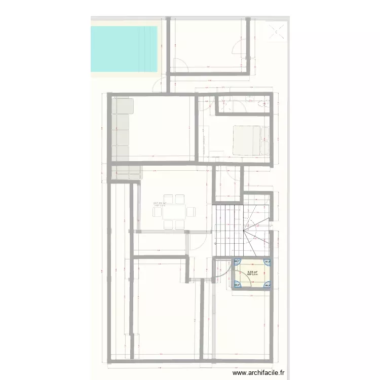 plan final-revu wc vis. Plan de 3 Pièces et 280 m² plan final-revu wc vis. Plan de 3 Pièces et 280 m²