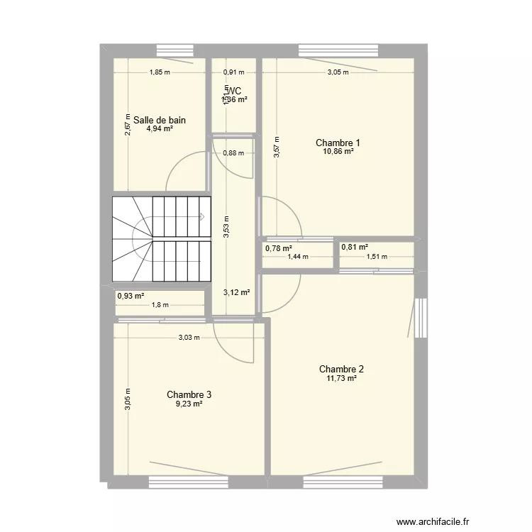 AU_Tomb.1. Plan de 9 et 44 m² AU_Tomb.1. Plan de 9 et 44 m²