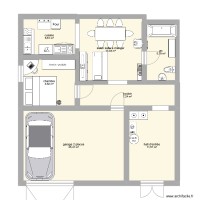 maison 79,08 mètres carrés pour 1 couple