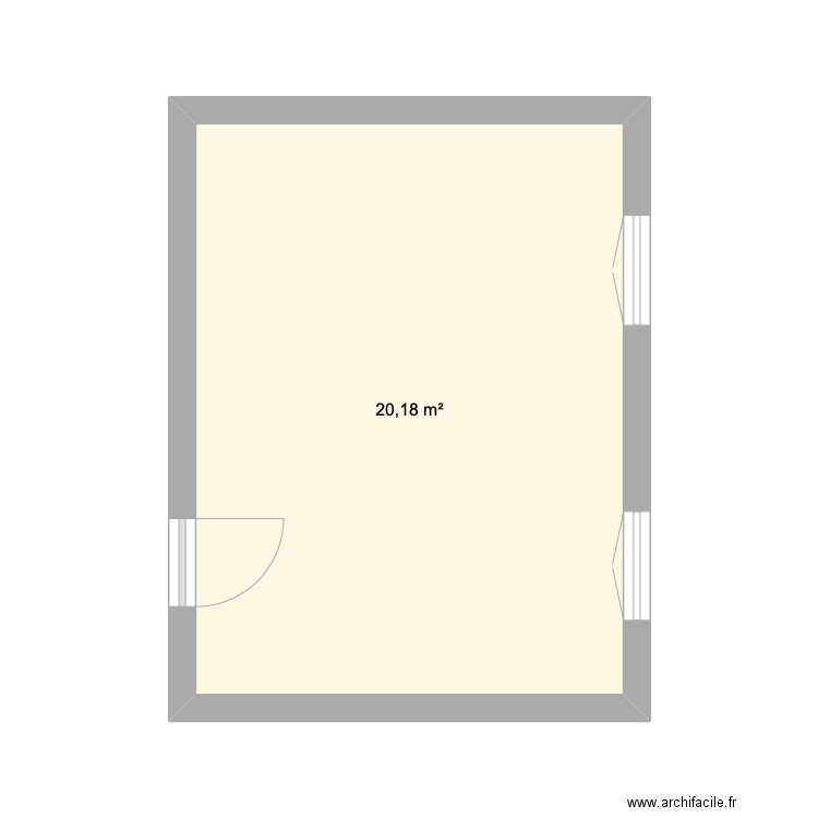 salon. Plan de 0 pièce et 0 m2