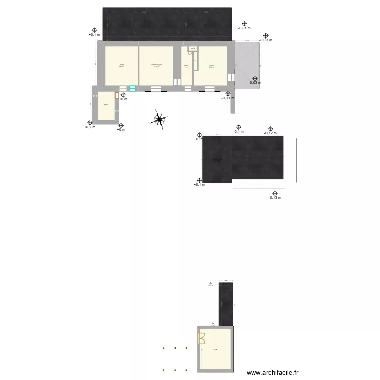 Projet maison. Plan de 20 Pièces et 329 m² Projet maison. Plan de 20 Pièces et 329 m²