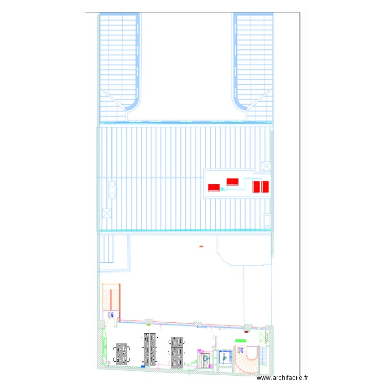 4ème étage 7 Liège. Plan de 0 pièce et 0 m2