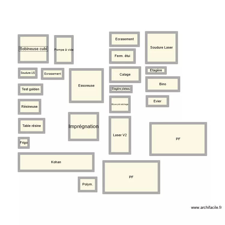 Machines cubisics. Plan de 0 pièce et 0 m2