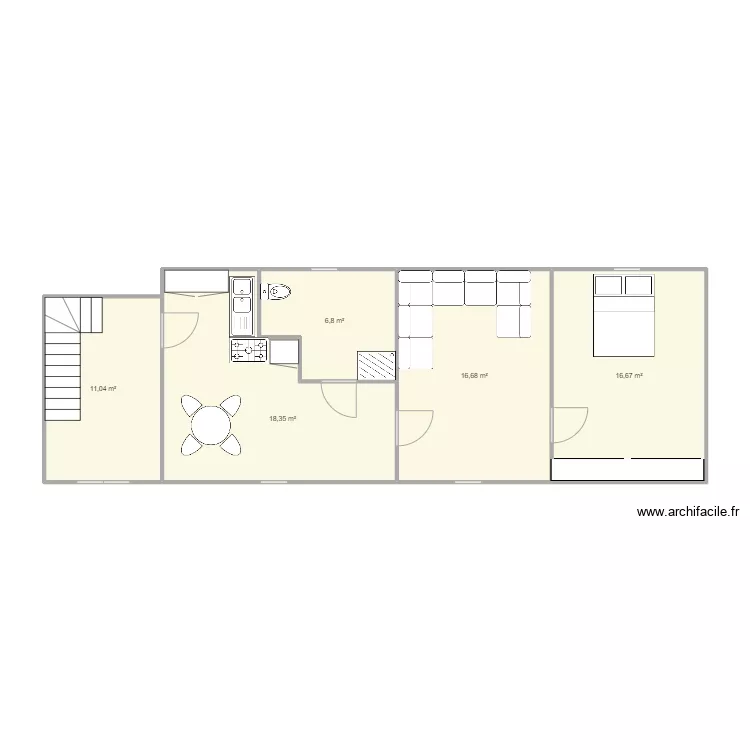 PLAN GREZ ETAGE 1. Plan de 