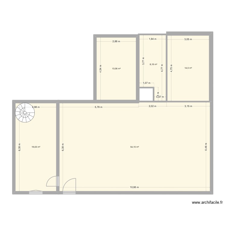 villa pupuce. Plan de 0 pièce et 0 m2