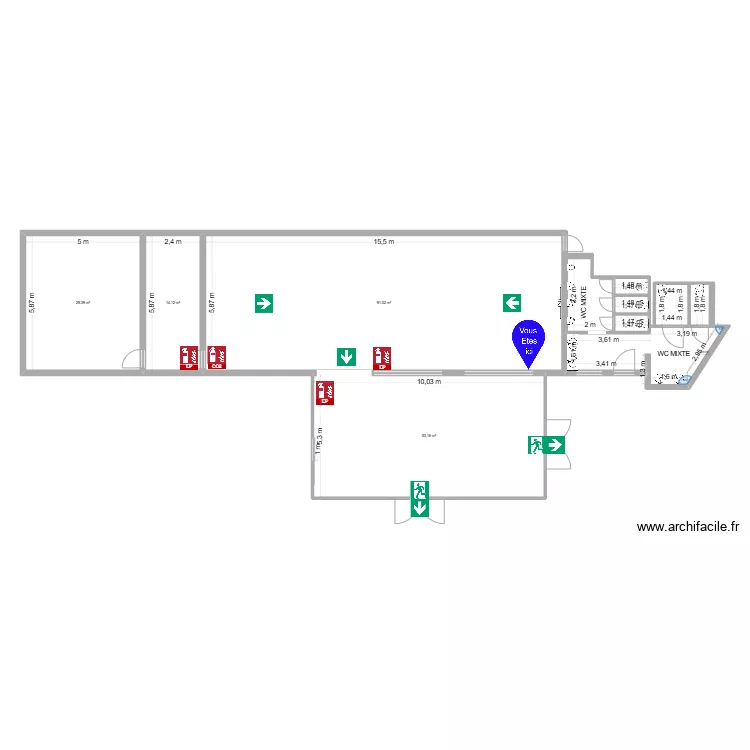 Restaurant plan d'evac 2. Plan de 