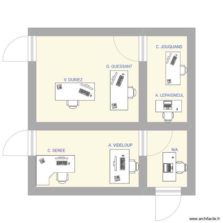 CBG - Plan 4 pièces 20 m2 dessiné par Angéline_35270
