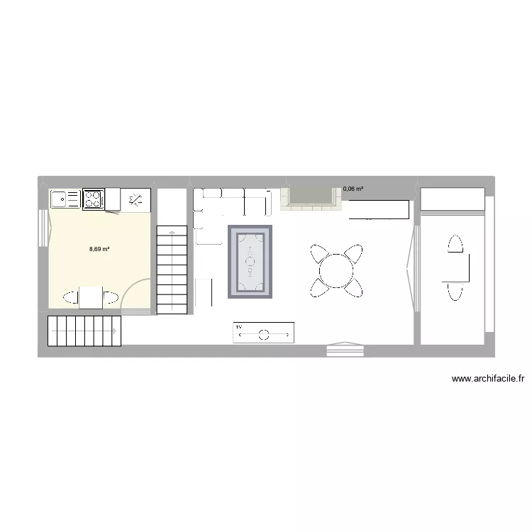 Lucéram R1. Plan de 2 et 9 m² Lucéram R1. Plan de 2 et 9 m²
