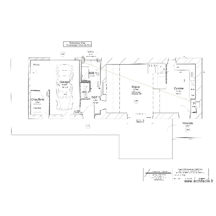 LE BRIS - GIBIARD RDC. Plan de 0 pièce et 0 m2