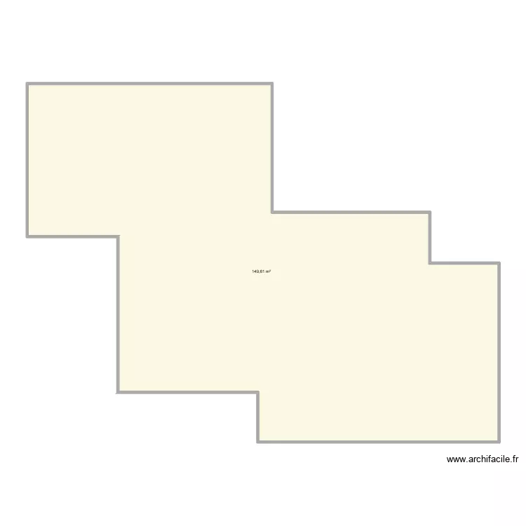 Puysserampion. Plan de 1 et 150 m² Puysserampion. Plan de 1 et 150 m²