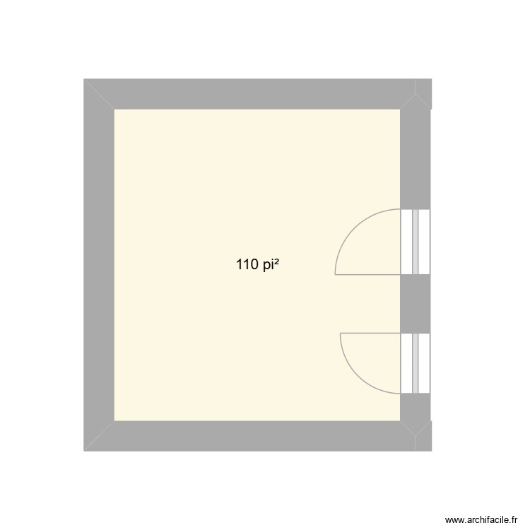 ma chambre. Plan de 0 pièce et 0 m2