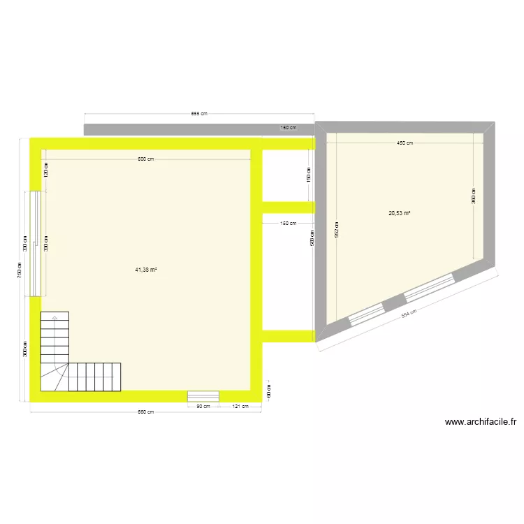 Vue plan etage 1 projet extension WWM02.25 Eghezée. Plan de Vue plan etage 1 projet extension WWM02.25 Eghezée. Plan de