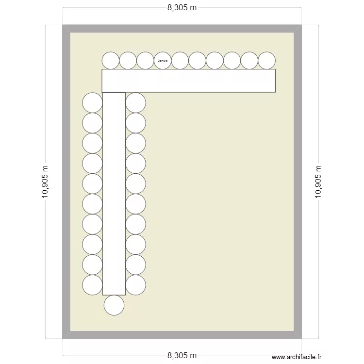 plan de table. Plan de 