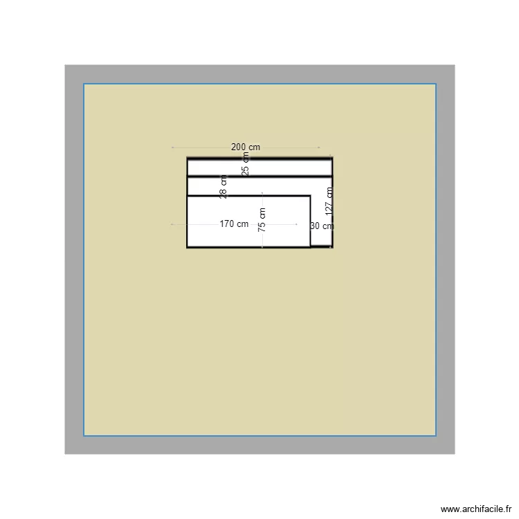ESCALIERS TERRASSE. Plan de 