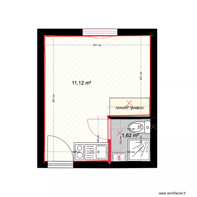 AMBROISE ZIADE D&eacute;molitions. Plan de 